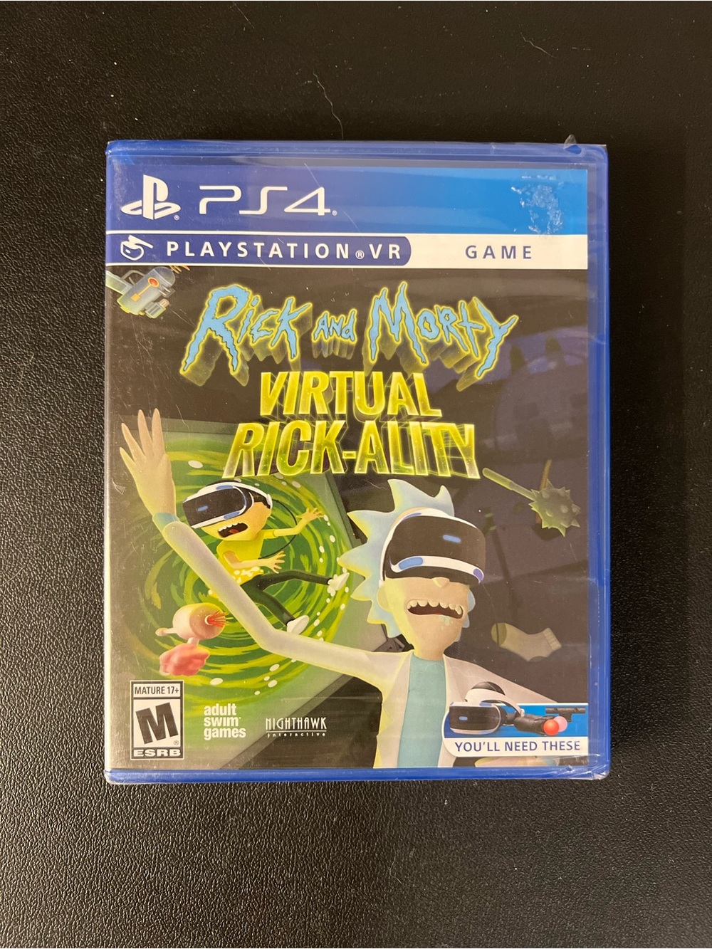 Rick and Morty Virtual Rick-Ality (PlayStation 4, PS VR, 2017) New Sealed